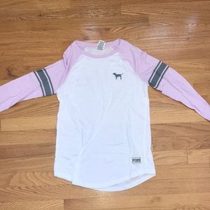 Quarter-length PINK T-Shirt